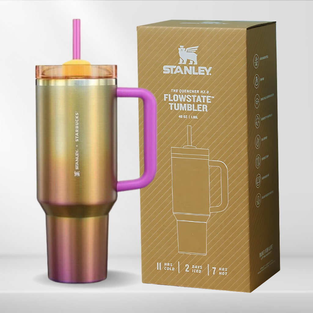 Stanley X Starbucks Yellow 40 oz Tumbler