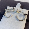 JUSTE EARRINGS SILVER