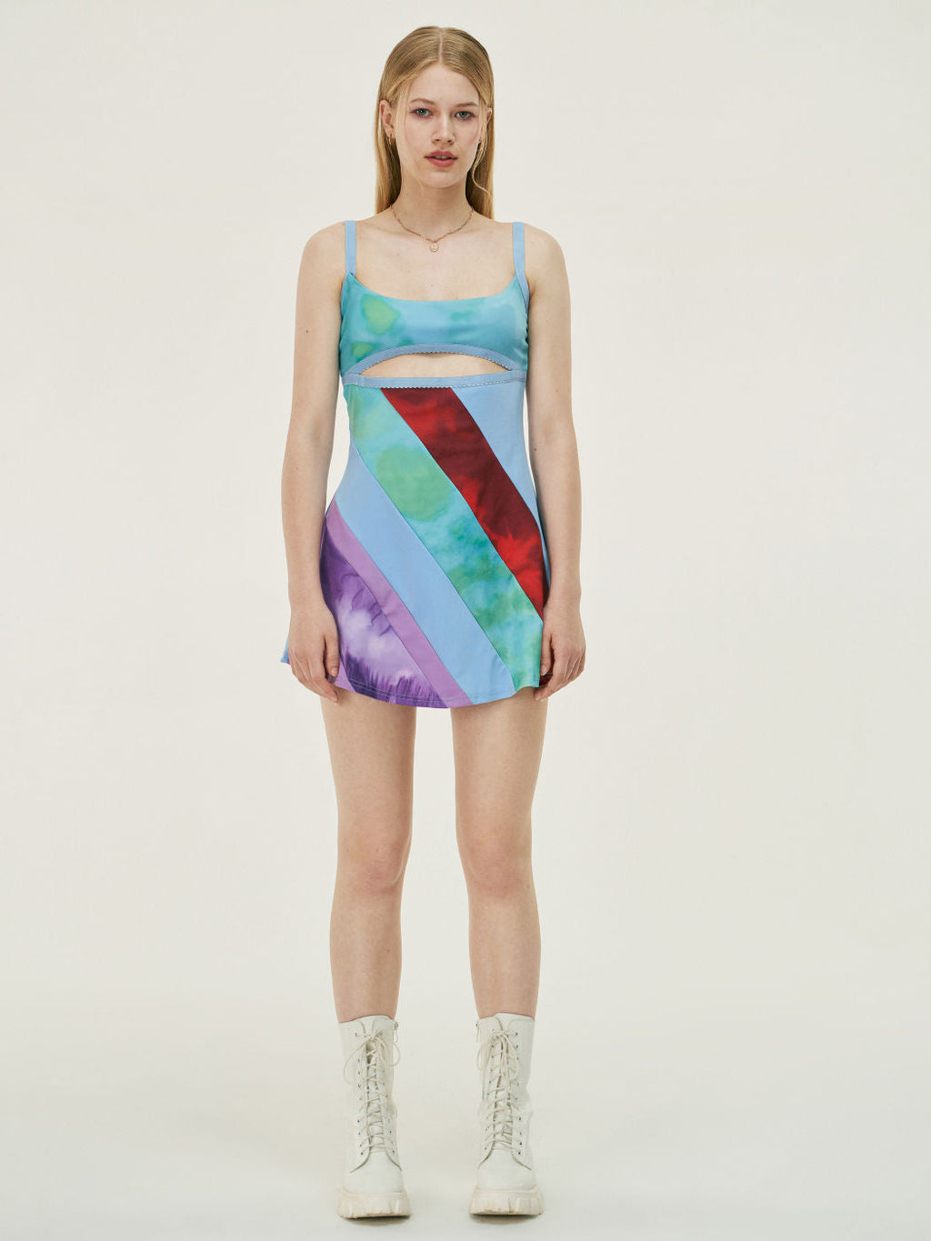 13 going on 30 Multicolor Cut-out Dress