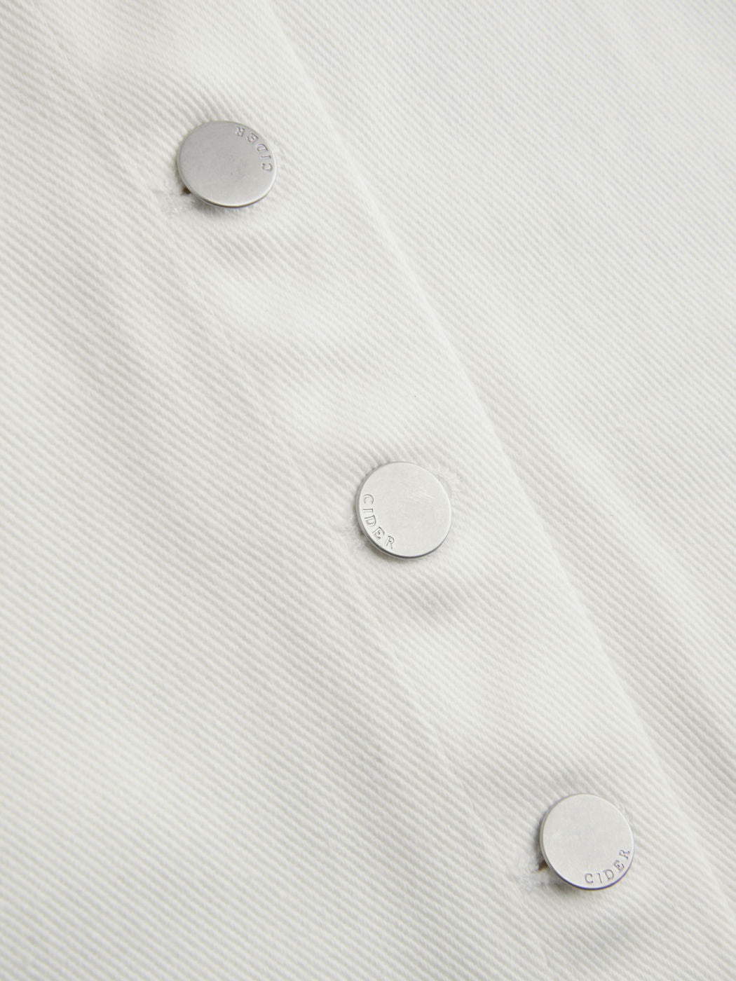 100% Cotton Mid Rise Solid Button Pocket Maxi Skirt
