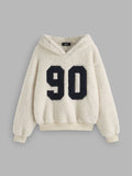 90 Fleece Sherpa Graphic Hoodie