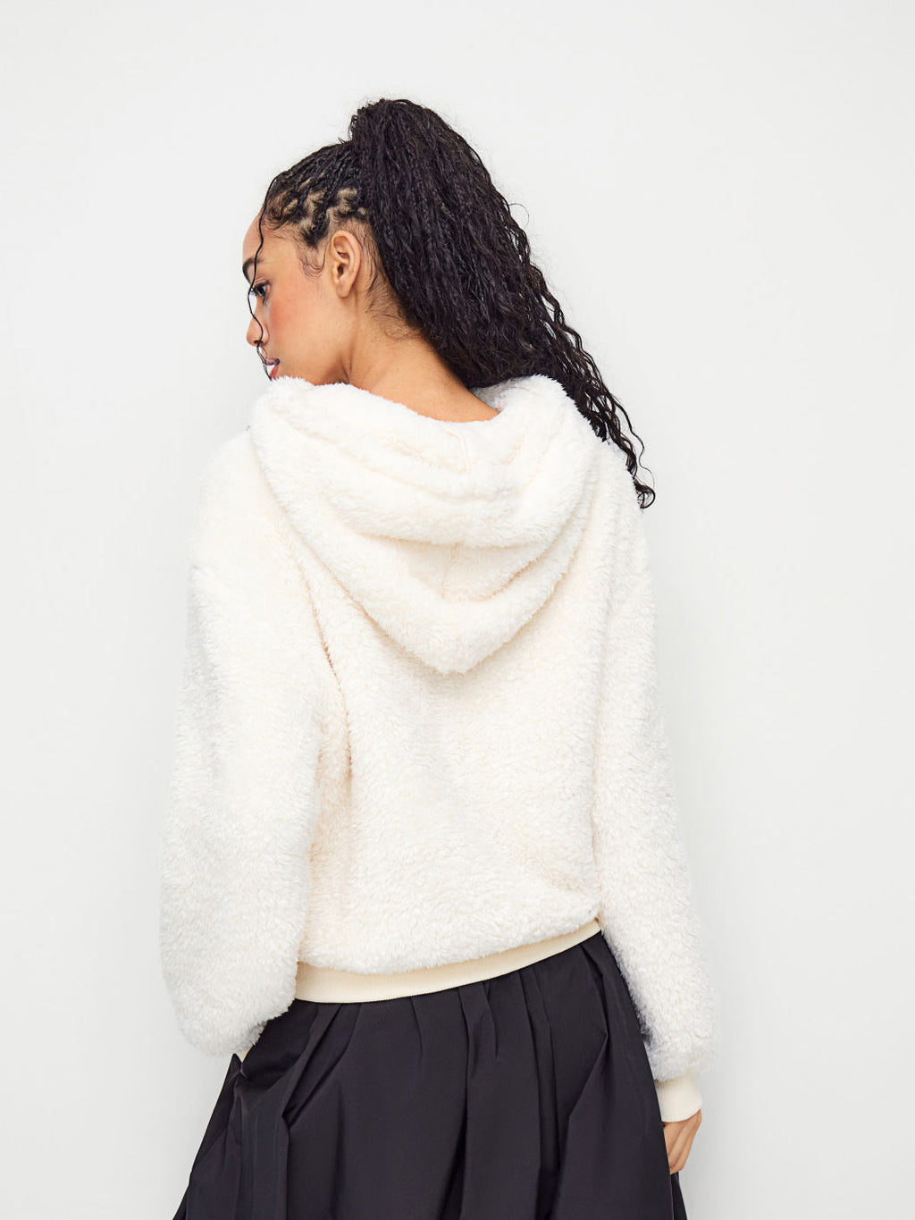 90 Fleece Sherpa Graphic Hoodie