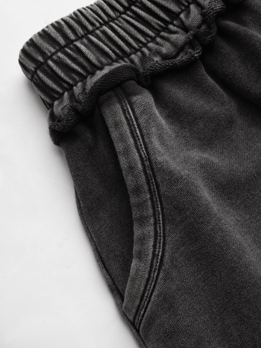 100% Cotton Mid Rise Elastic Waist Micro Shorts