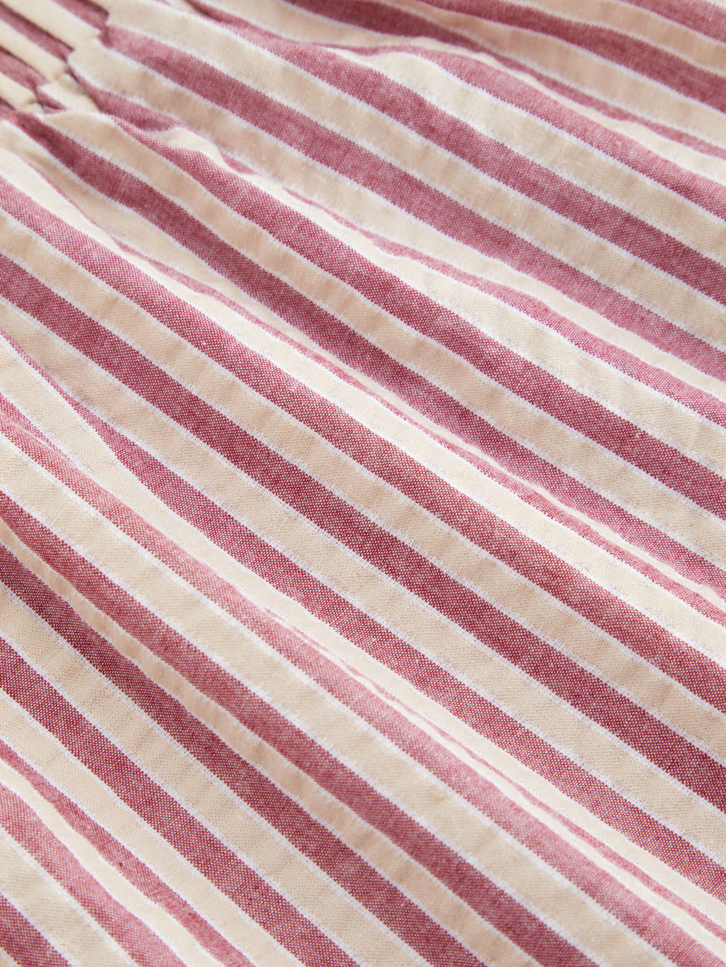 100% Cotton Mid Rise Stripe Drawstring Elastic Waist Shorts Curve & Plus