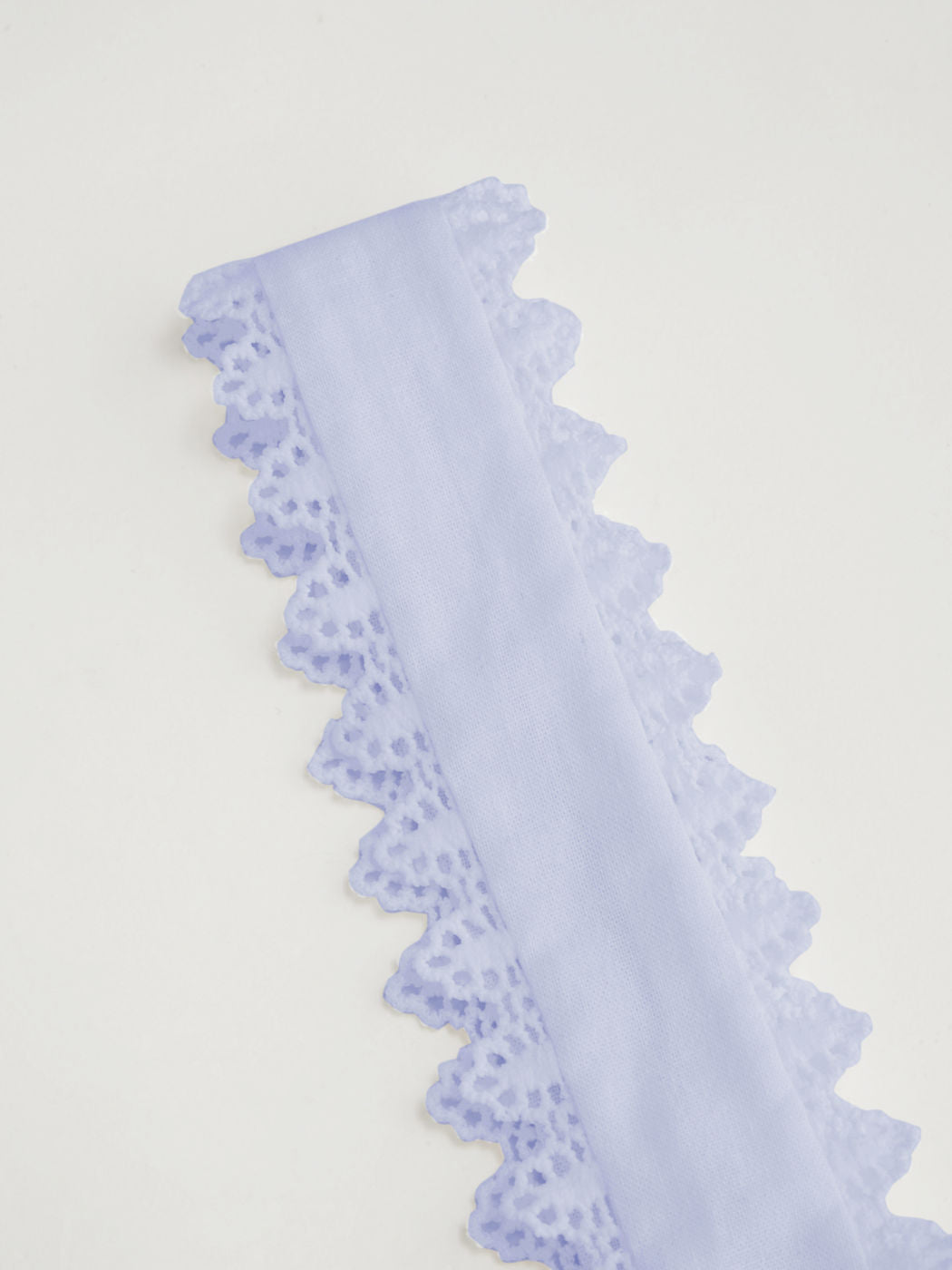 100% Cotton Square Neck Broderie Anglaise Tie Front Bow Top