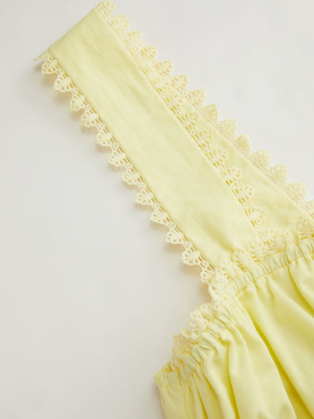 100% Cotton Square Neck Broderie Anglaise Tie Front Bow Top Curve & Plus