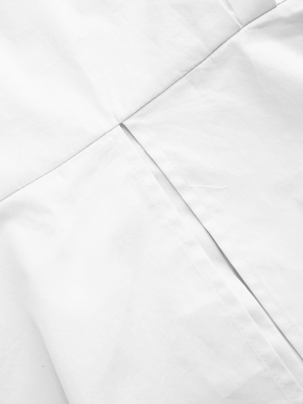 100% Cotton Ruched Cinched Waist Split Shirt
