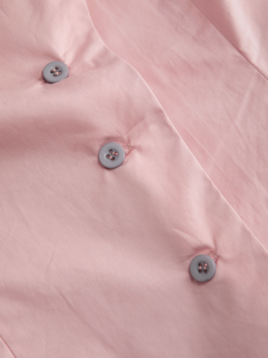100% Cotton Collar Asymmetrical Button Blouse Curve & Plus