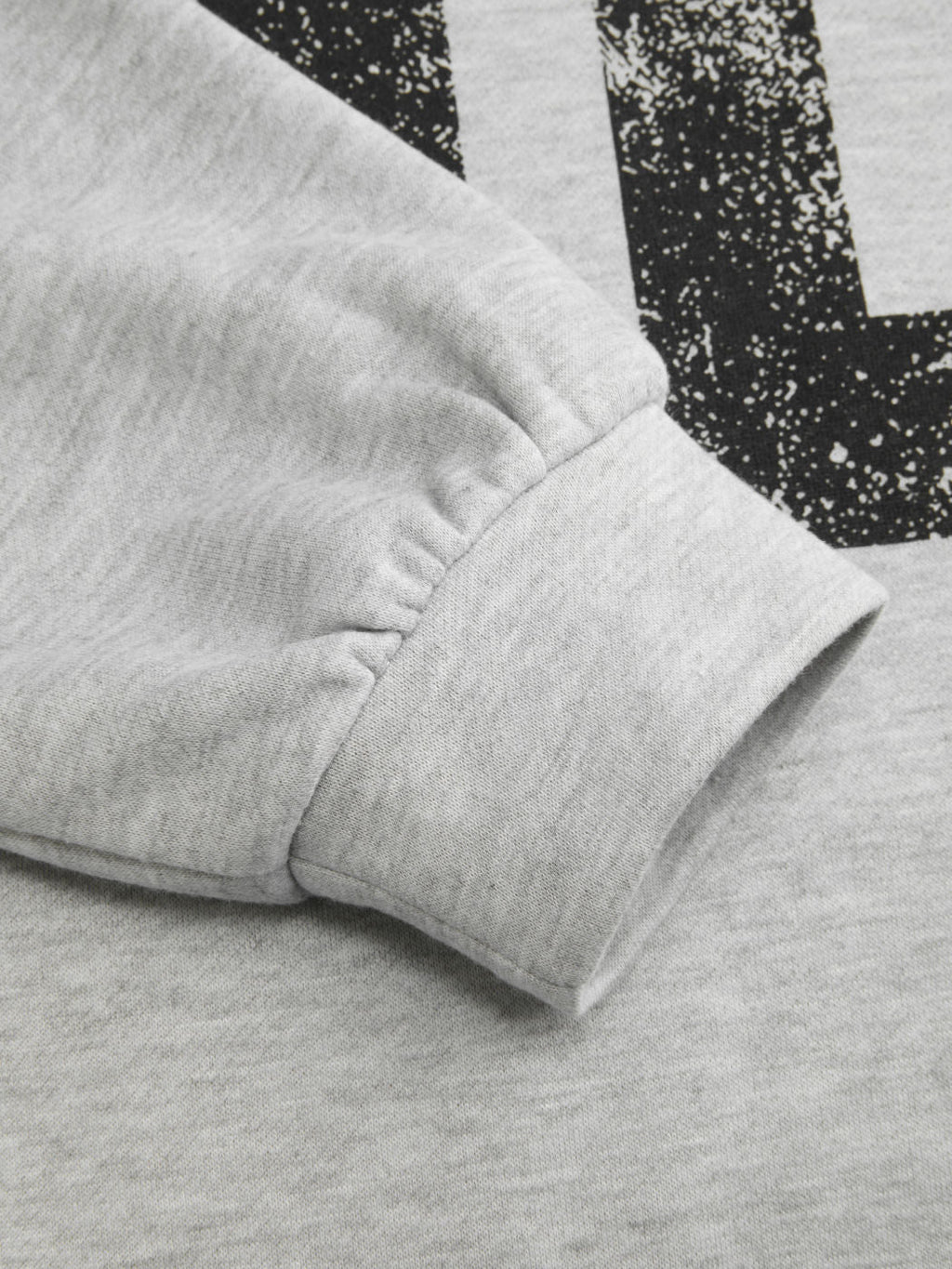 90 Terry Asymmetrical Neck Long Sleeve Sweatshirt