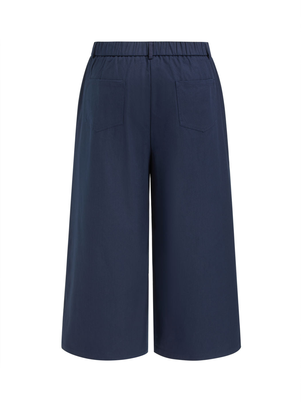 100% Cotton Mid Rise Strawberry Appliques Wide Leg Trousers Curve & Plus