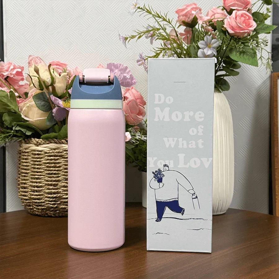 Owala Water Bottle With Straw For Sports
