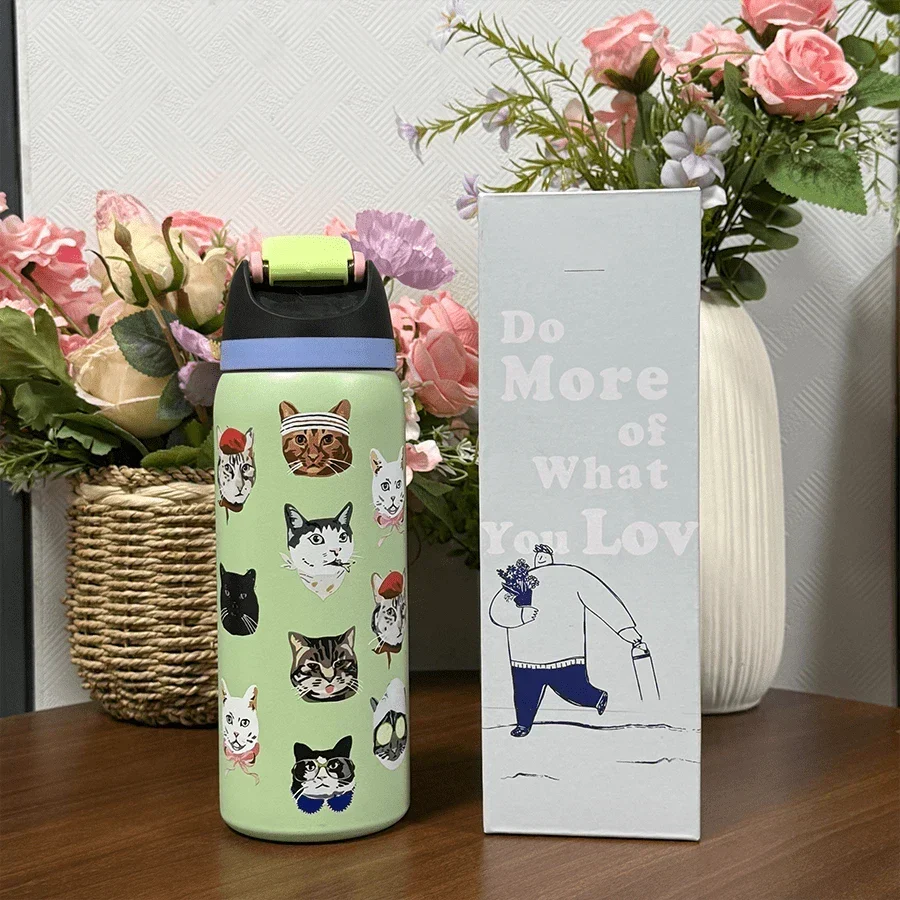 Owala Stainless Steel Water Bottle With Straw For Travel