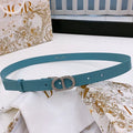 Dior Crystal Buckle Belt 30mm Smooth Calfskin 186307
