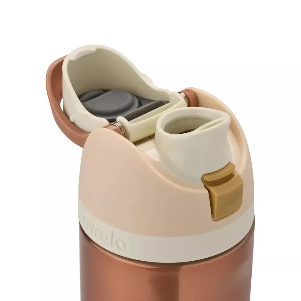 Owala Special Edition 24oz Stainless Steel Insulated FreeSip Water Bottle - Hearth & Hand? with Magnolia - Metallic Gold