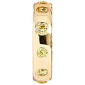 14K Gold Birthstone Charm Beads - Topaz
