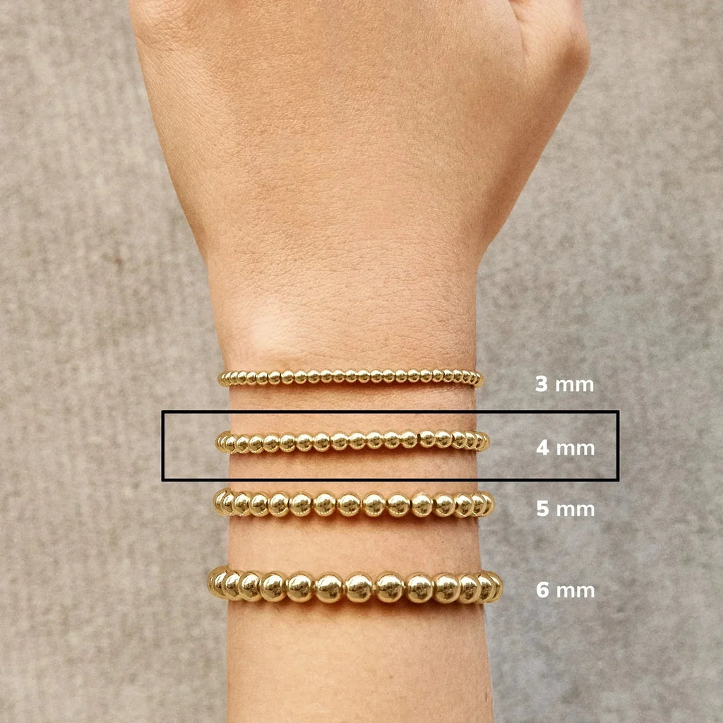 18K Gold Birthstone Pisa Bracelet - Amethyst