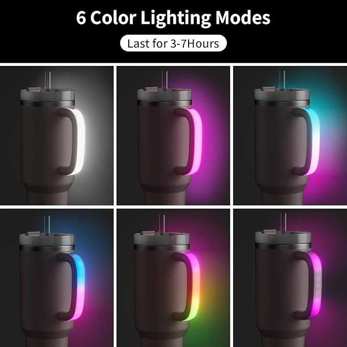 6 Colors LED Light-Up Tumbler 40oz/30oz