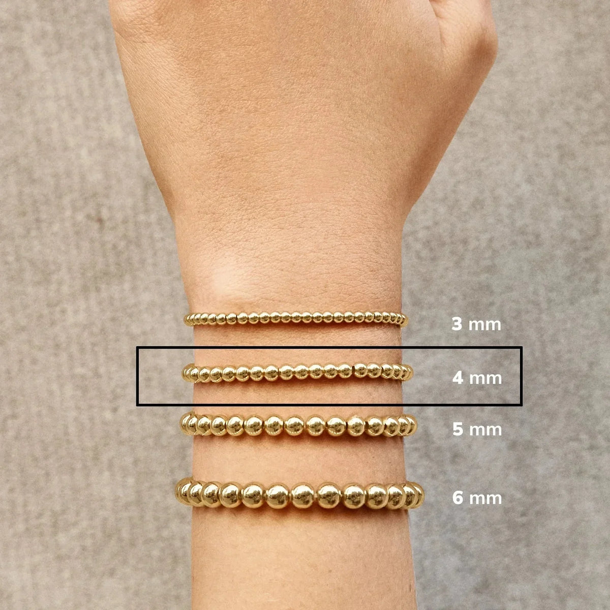 18K Gold Birthstone Pisa Bracelet - Emerald