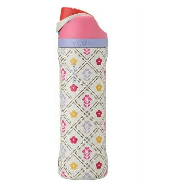 Owala 24 oz. FreeSip Stainless Steel Water Bottle ¨C Garden Whimsy - Limited