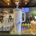 Floral Stanley Style 40oz Tumbler