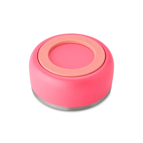 Owala Pet Bowl - Durable Stainless Steel. Food and Water Bowl for Dogs. Cats. and All Pets. Non-Slip Base. 48oz. Pink