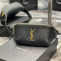 cassandre classic black belt bag grained calfskin