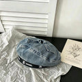 CC Beret Blue in Demin Cotton 212668