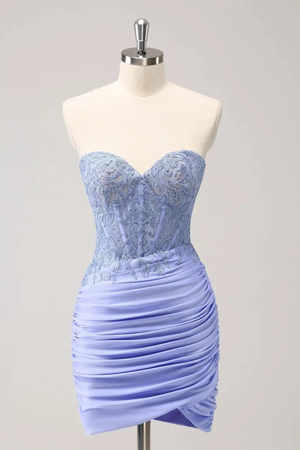 Fuchsia Sweetheart Tight Corset Homecoming Dress with Beading