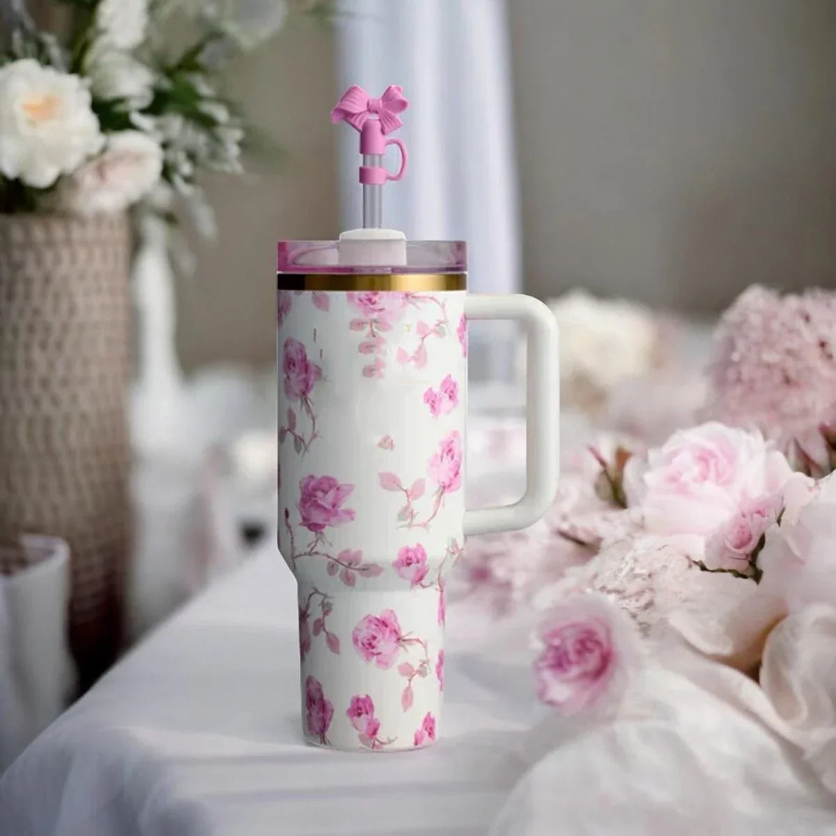 Valentine's Stanley Style 40oz Tumbler