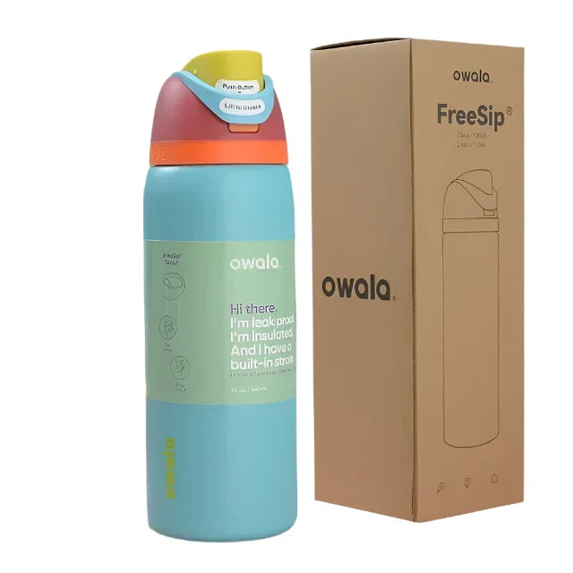 Owala Free Sip Water Bottle Rose