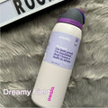 Owala  Insulated Stainless Steel Free Sip Water Bottle -Dreamy Field