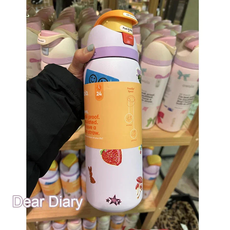 Owala Stainless Steel Water Bottle with Straw