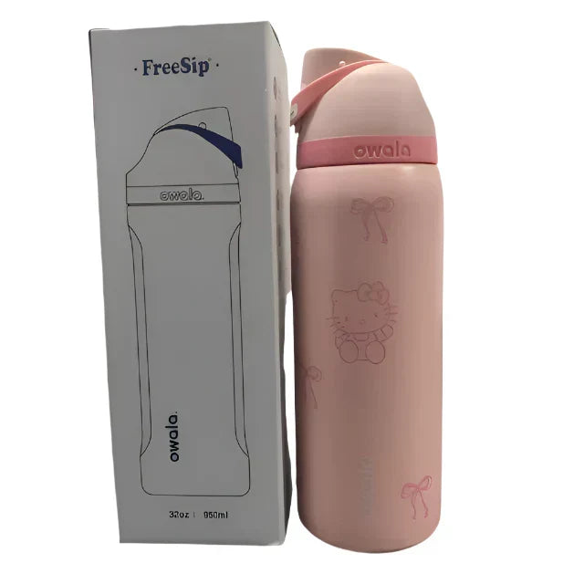 Owala Free Sip Water Bottle Rose
