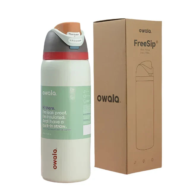 Owala Free Sip Water Bottle Grass Green