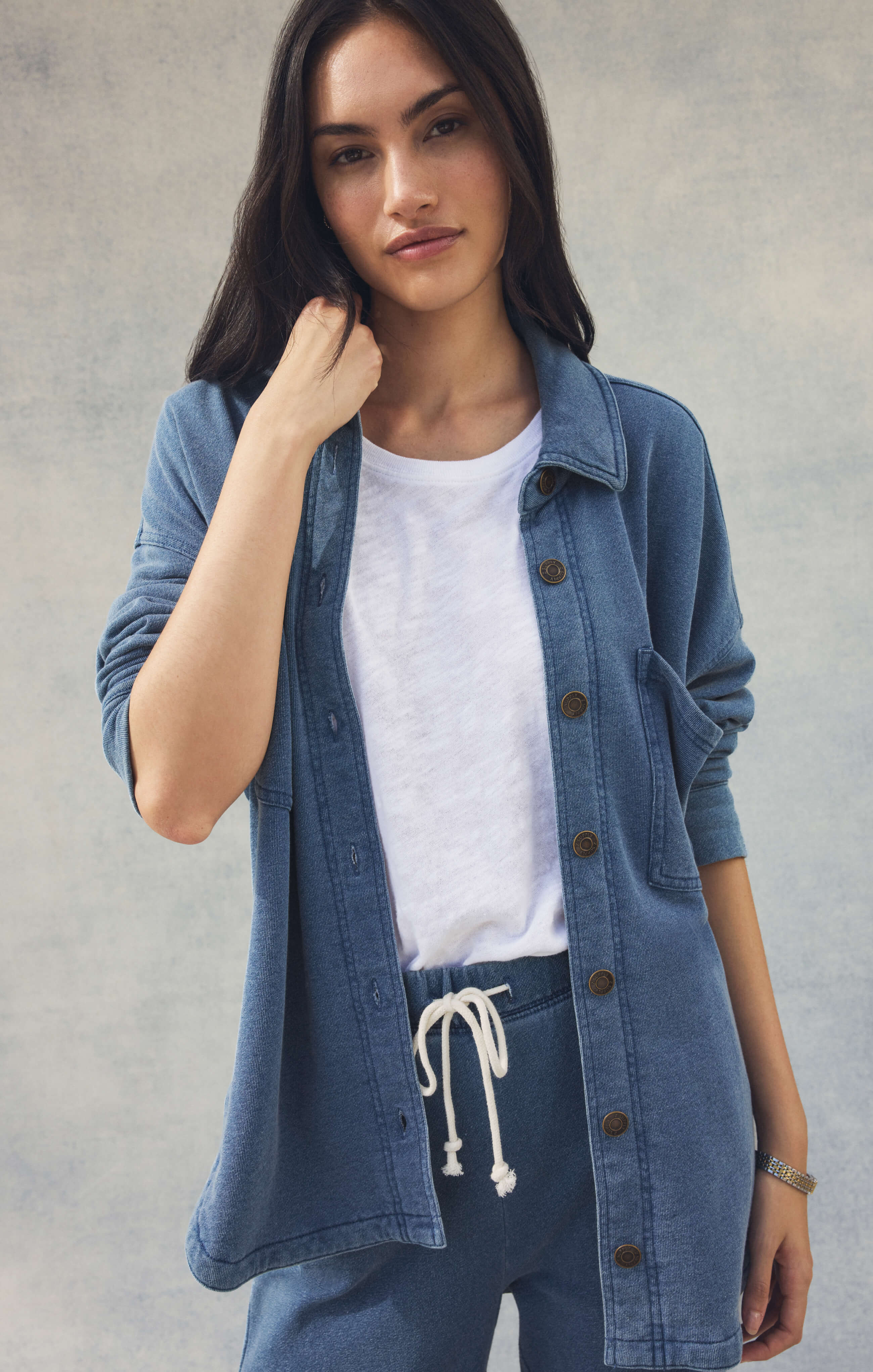 All Day Knit Denim Jacket
