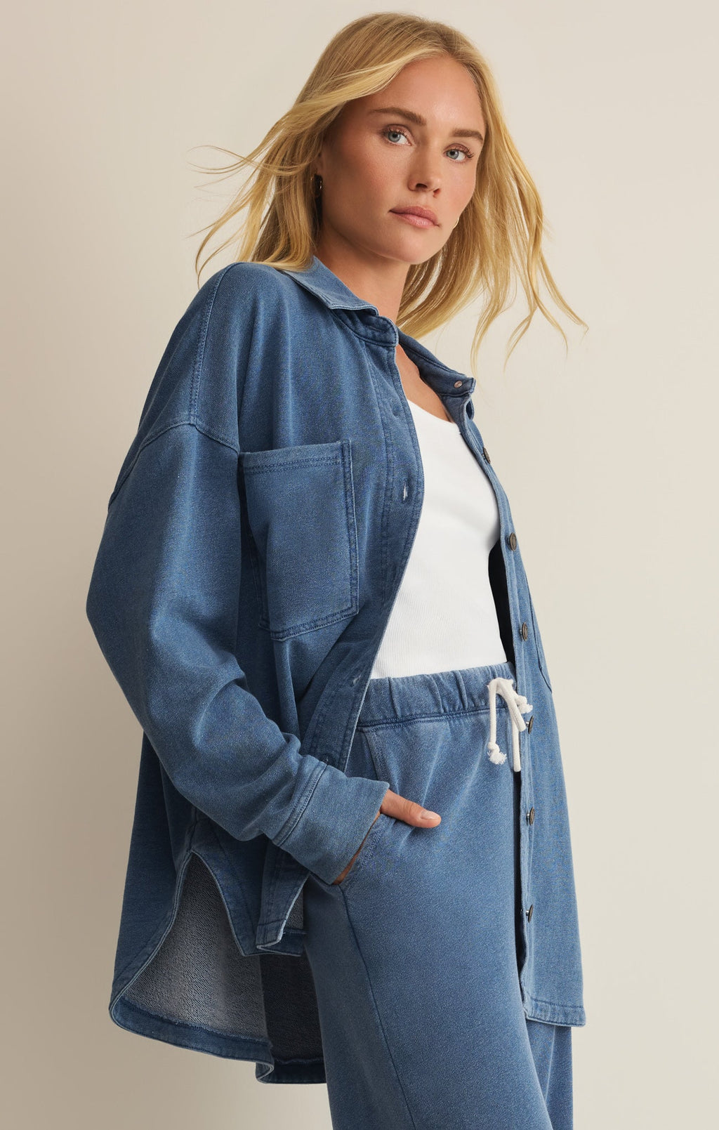 All Day Knit Denim Jacket