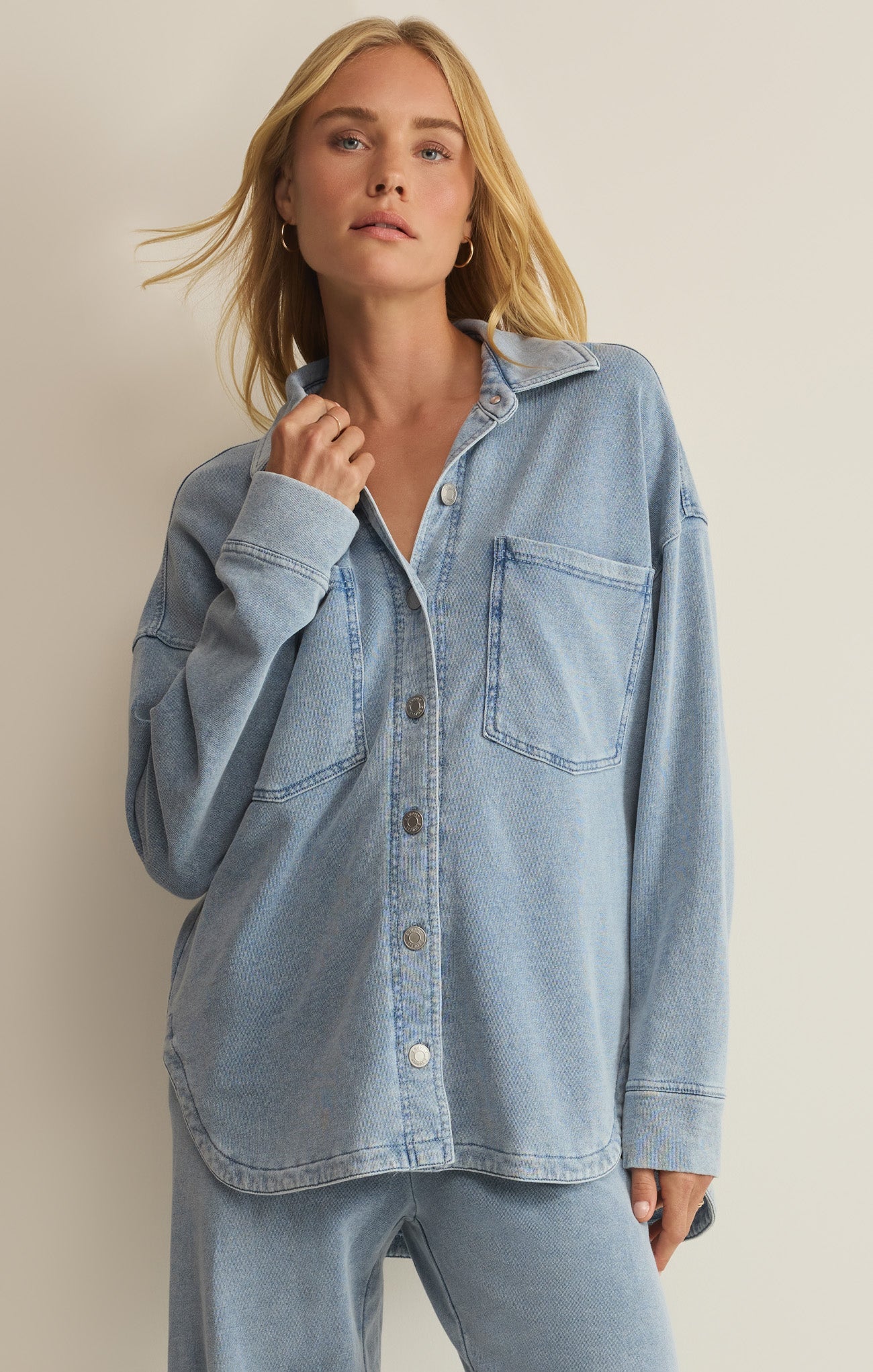 All Day Knit Denim Jacket