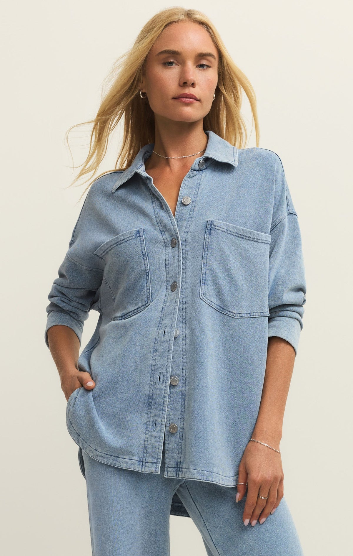 All Day Knit Denim Jacket