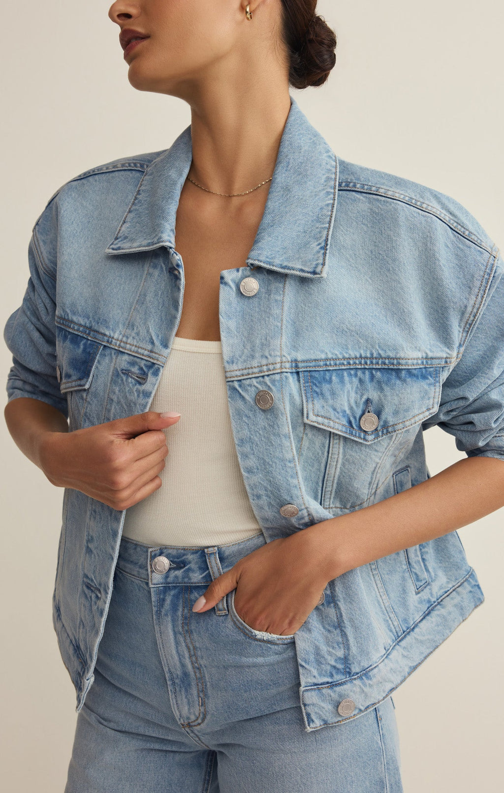Dani Denim Trucker Jacket