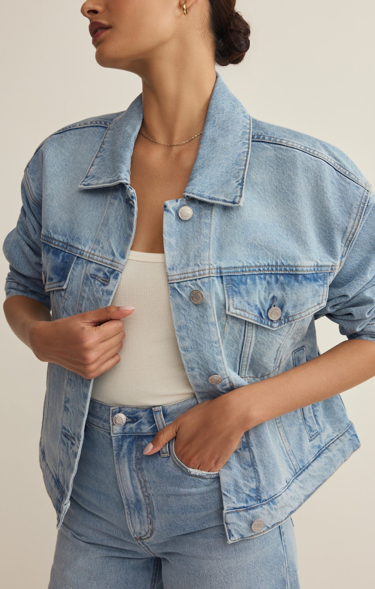 Dani Denim Trucker Jacket