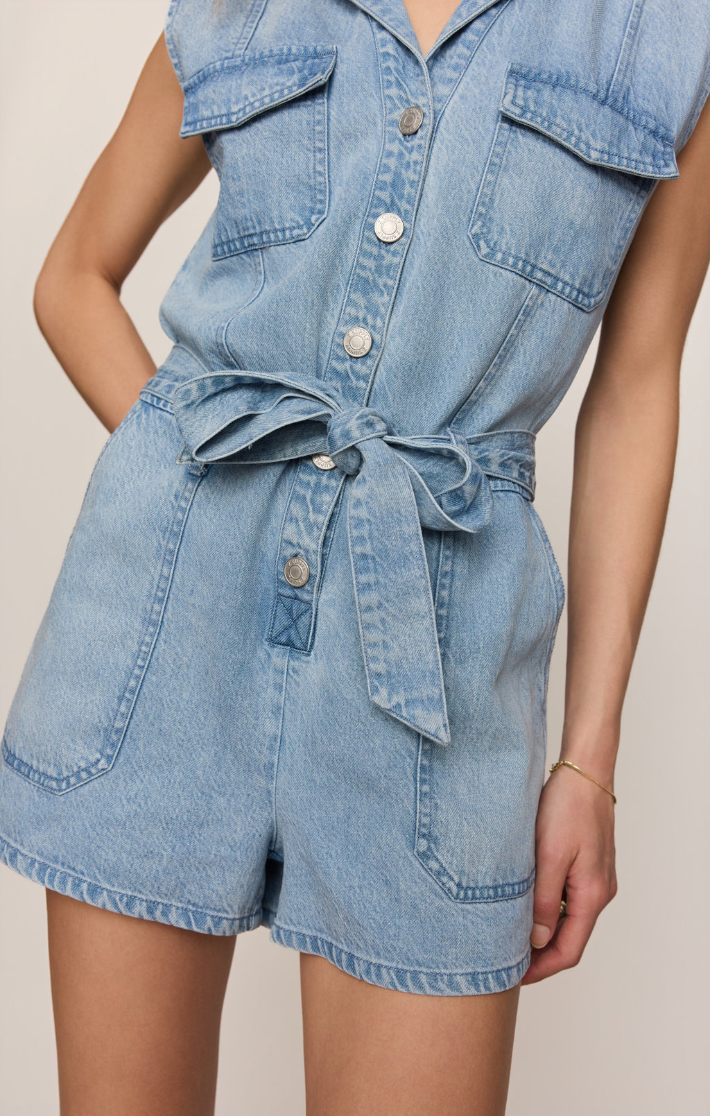 Dash Twill Romper