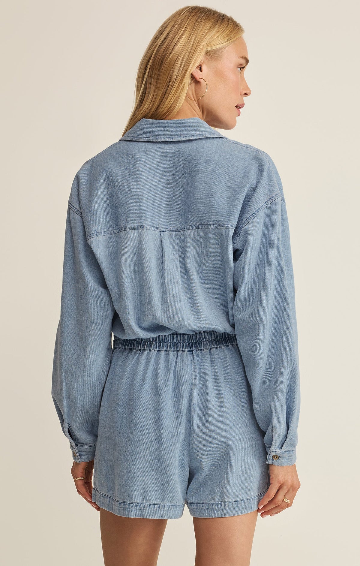 Sully Chambray Romper