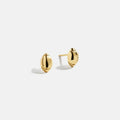 18K Gold Sports Delicate Stud - Football