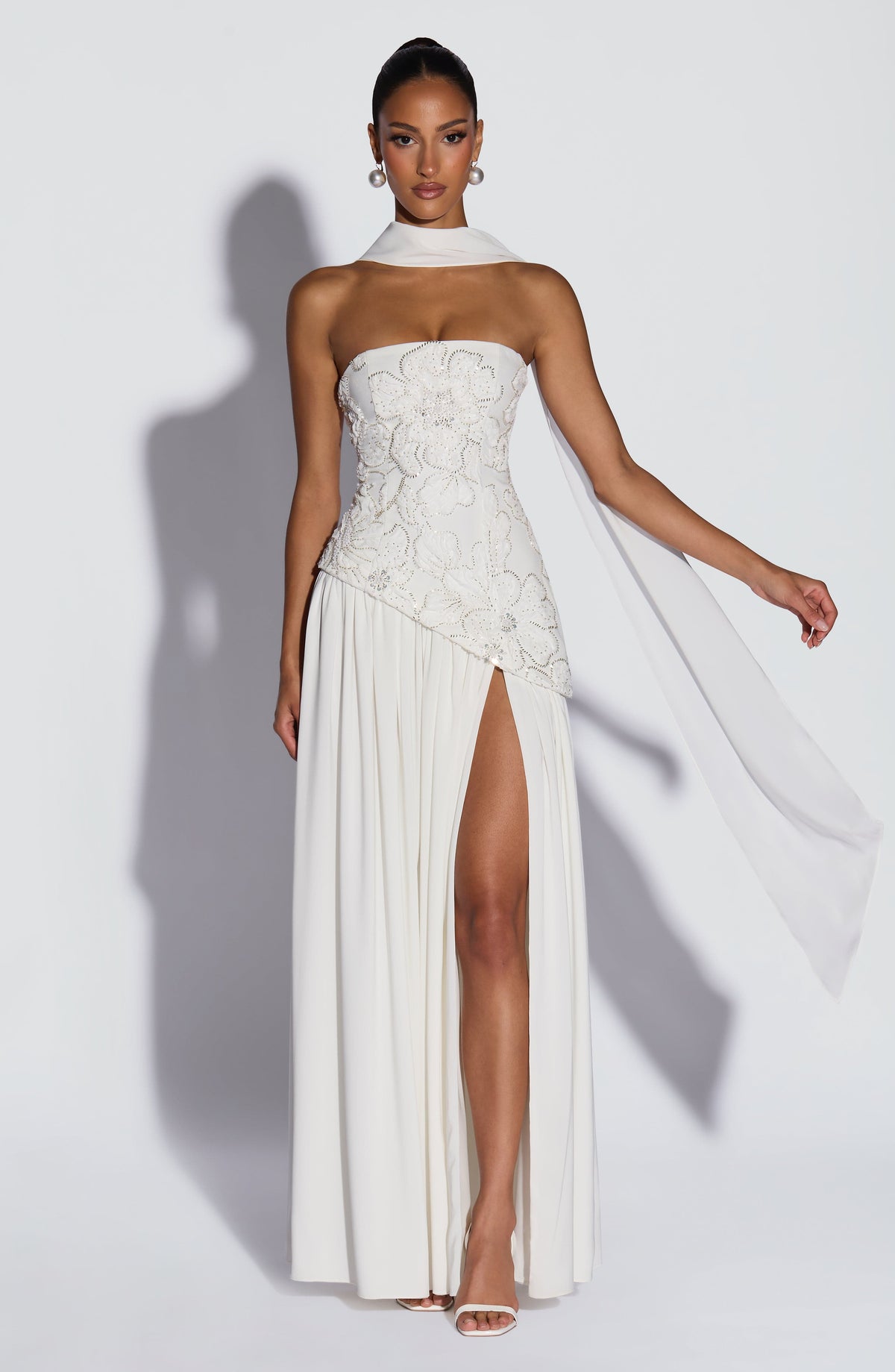 Anneliese Maxi Dress - Ivory