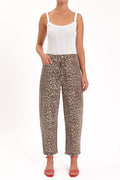 Daze Westward Barrel Leg Jeans - Cool Cat