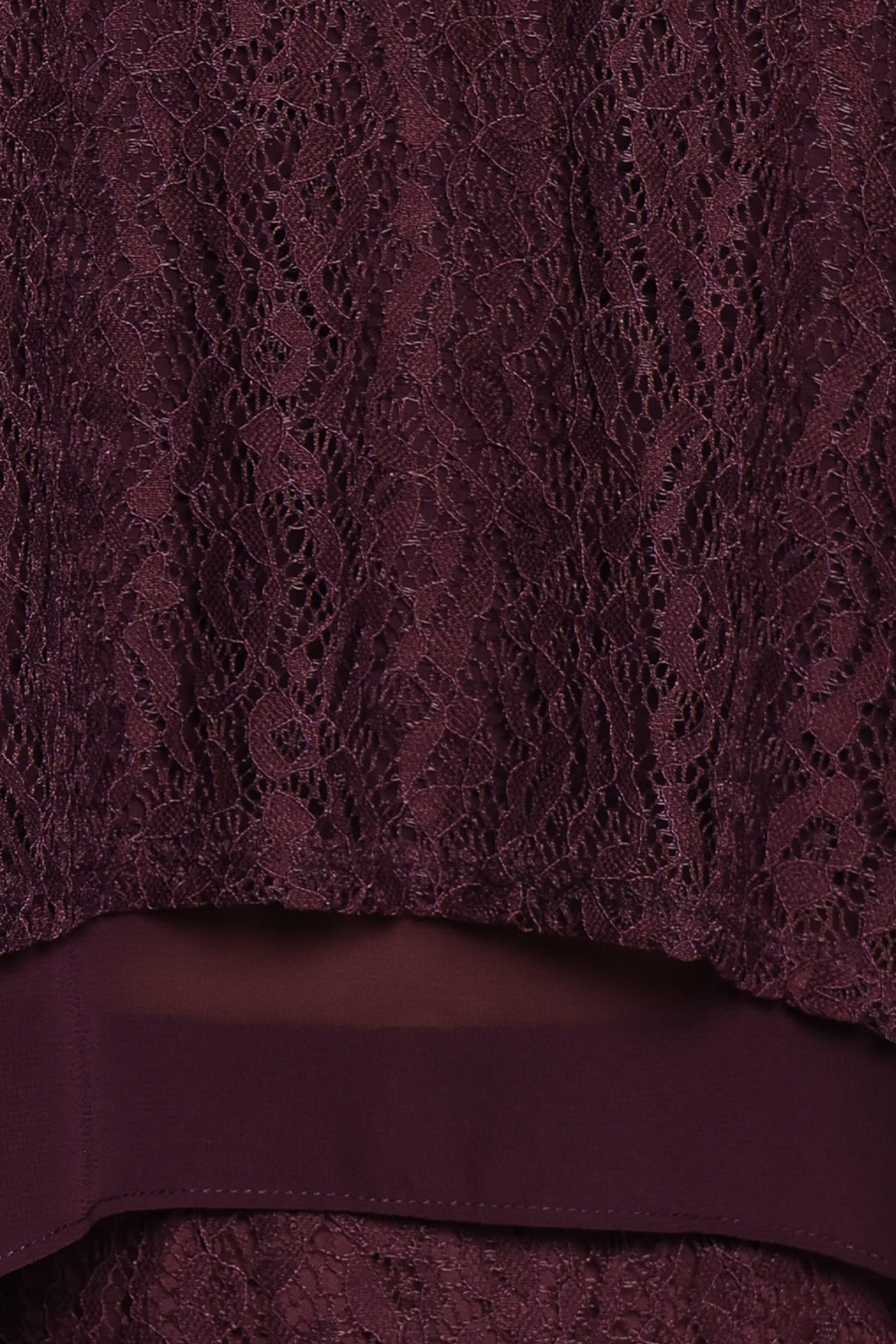 Tracy Maxi Skirt - Plum Lace