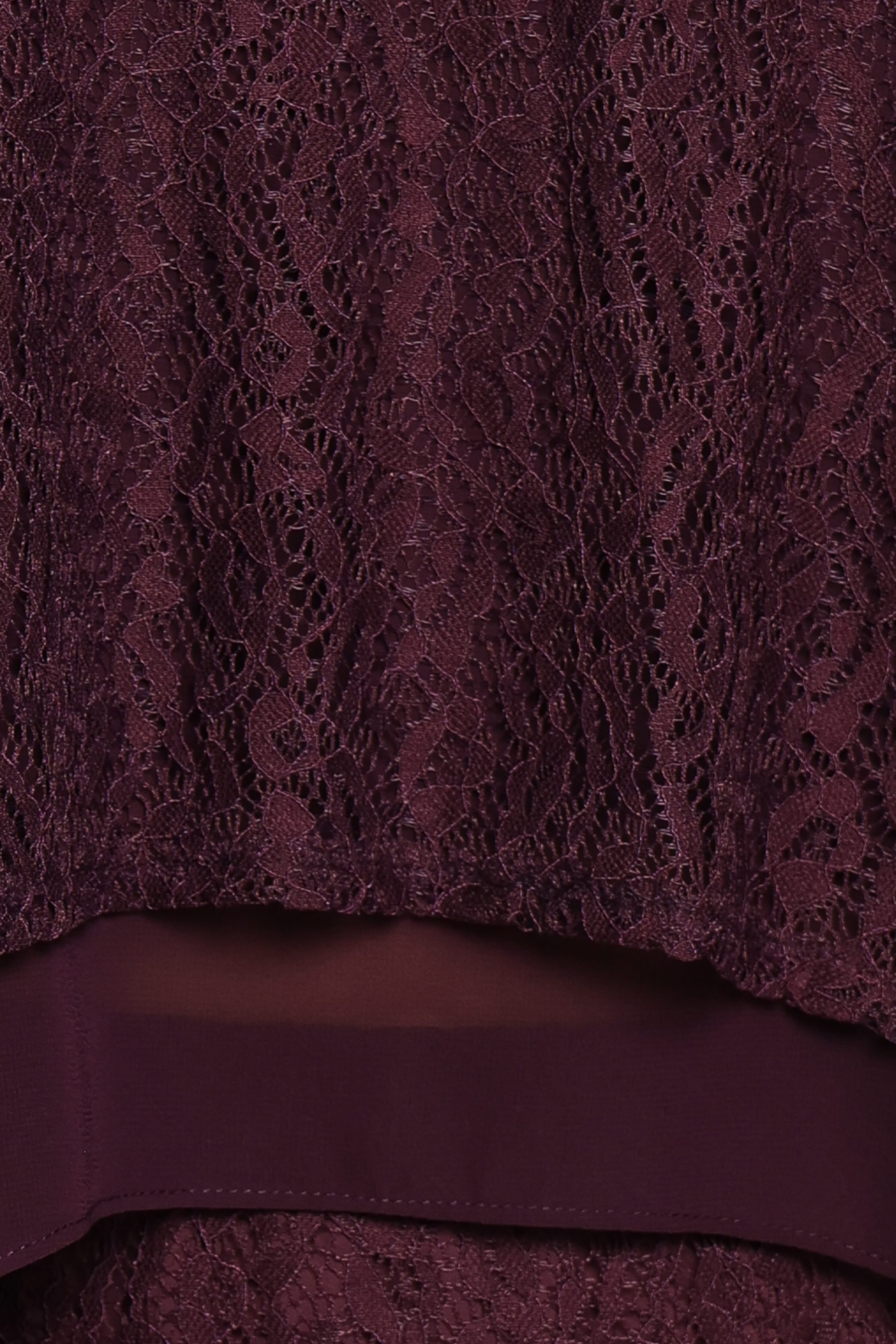 Tracy Maxi Skirt - Plum Lace