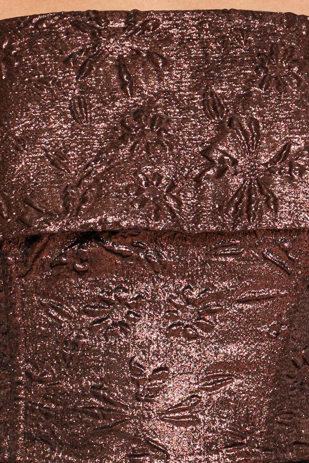 Aberdine Maxi Dress - Brown Brocade