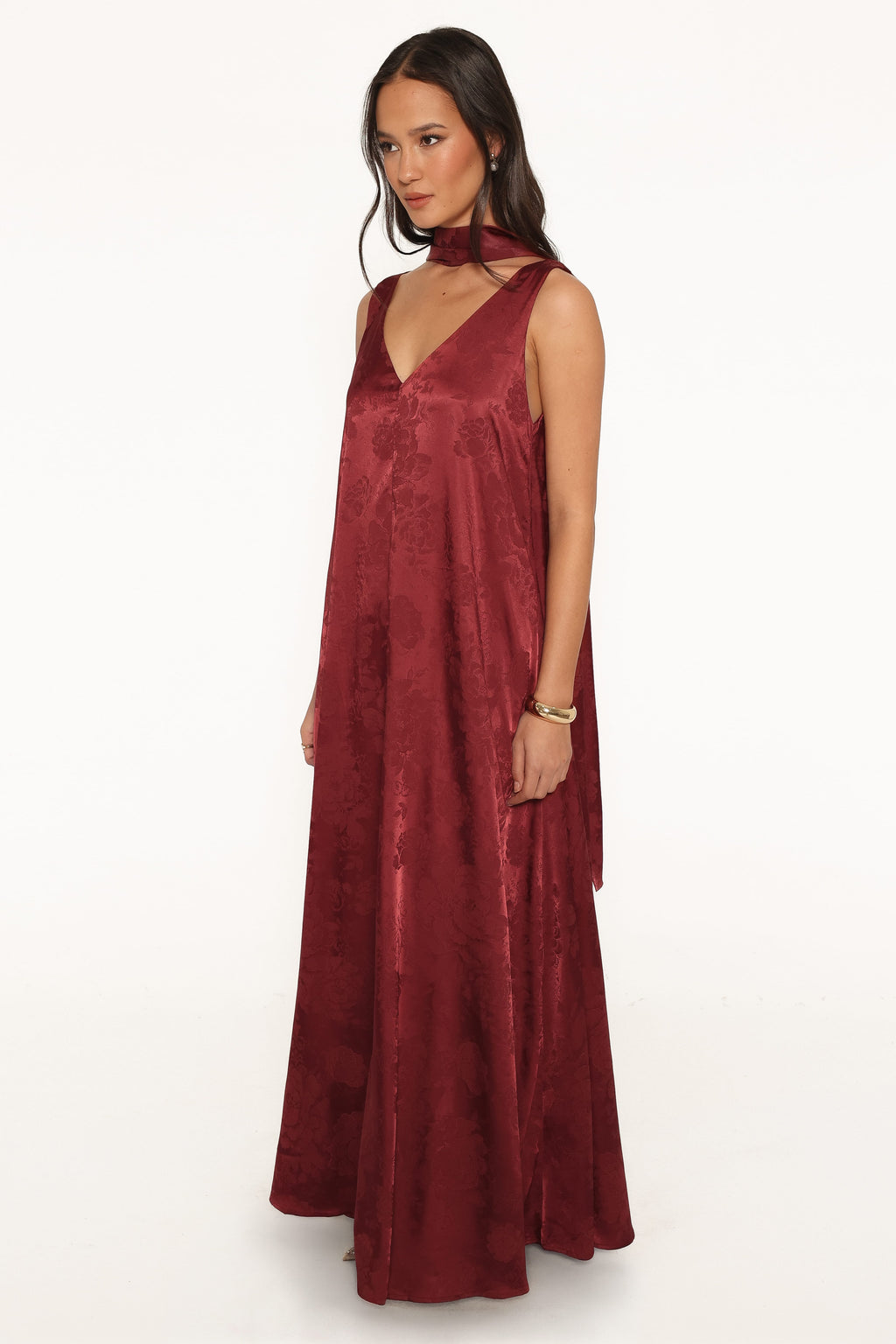 Aeryn Maxi Dress - Burgundy