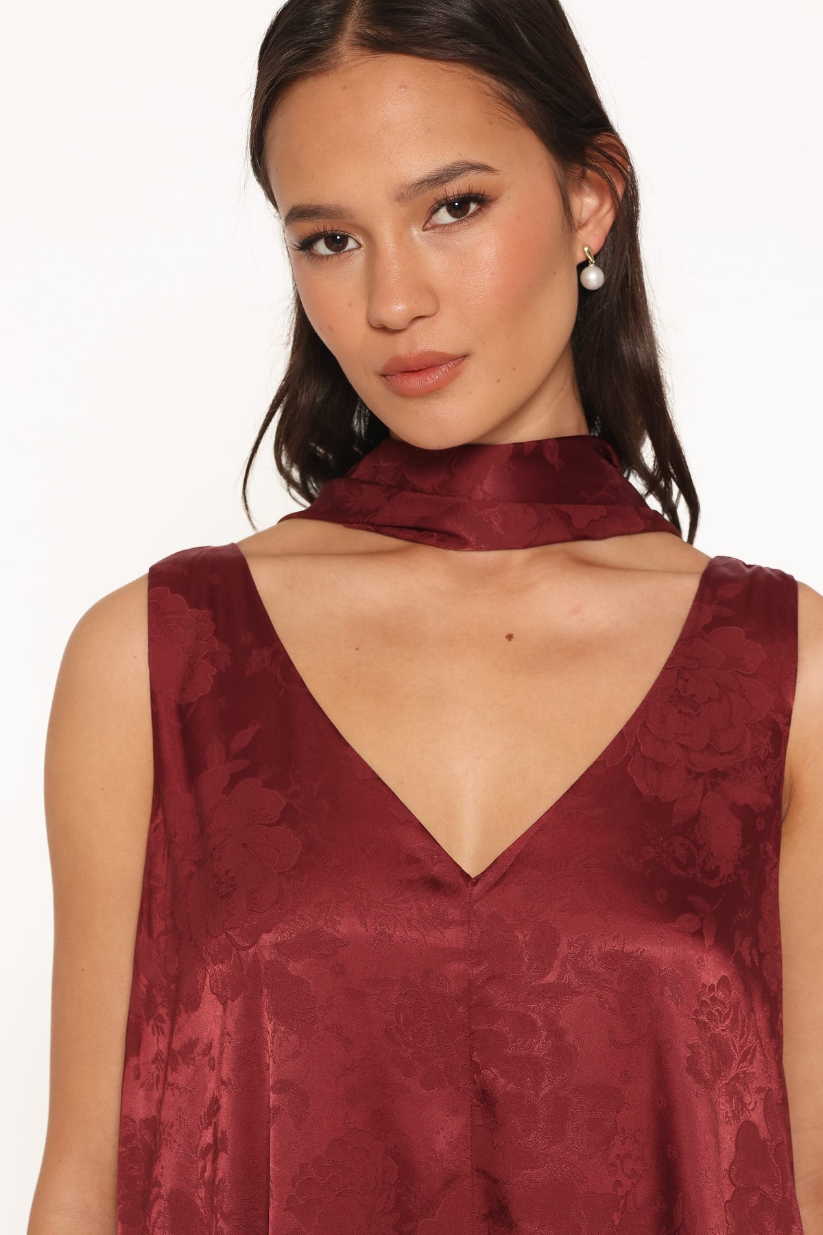 Aeryn Maxi Dress - Burgundy